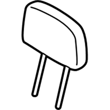 Ford 9T1Z-17611A08-AA Head Rest Assembly