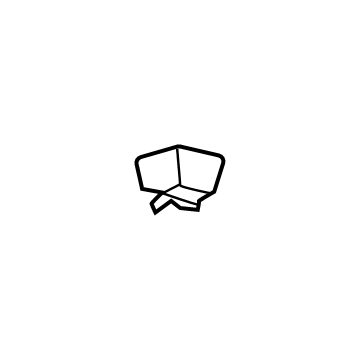 Ford KB3Z-2104132-AB Retainer - Sun Visor