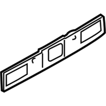 Ford BE5Z-54021A46-A Foam Tape