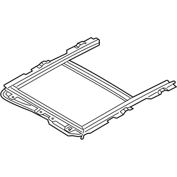 Lincoln DP5Z-5451070-A Rail Assembly - Roof