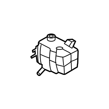 Ford MB3Z-8A080-A Tank Assembly - Radiator Overflow