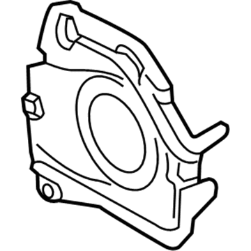 Ford GB8Z-6P013-A Front Shield GB8Z-6P013-A Ford Front Shield Illustration 1 of 1