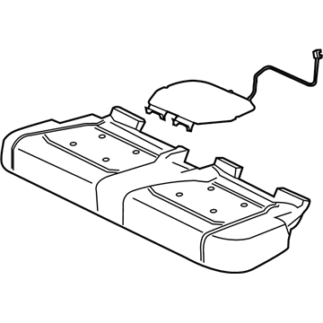 Ford FL3Z-16632A22-F Pad - Rear Seat Cushion