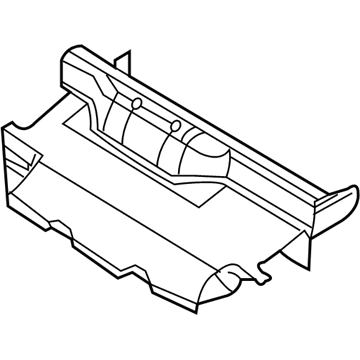 Ford Expedition Air Deflector - 7L1Z-8327-A