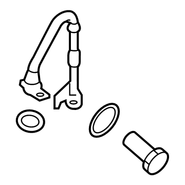 Ford GB5Z-6K679-C Pipe - Oil Feed