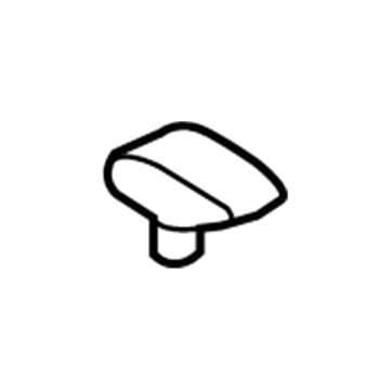 Lincoln FL3Z-16758-B Bumper - Hood Rest