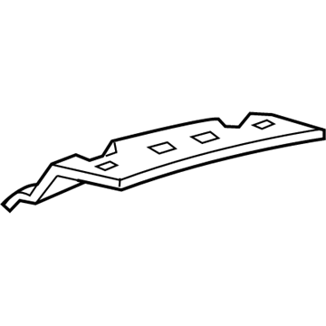 5L1Z-7841304-AA Ford Lift Gate Header, Rear Outer Illustration 1 of 1