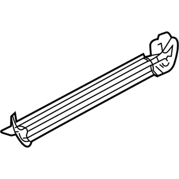 4L3Z-1825860-AC Ford Belt Weatherstrip, Rear Inner Passenger Side Illustration 1 of 1