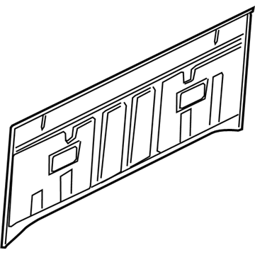 Ford 7C3Z-2540300-A Panel Assembly - Back