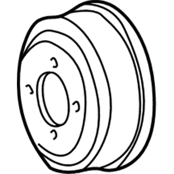 Ford F4TZ-8509-B Pulley - Fan
