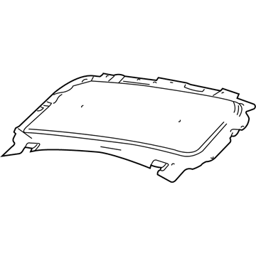Ford 5L3Z-16738-AA Insulator - Hood