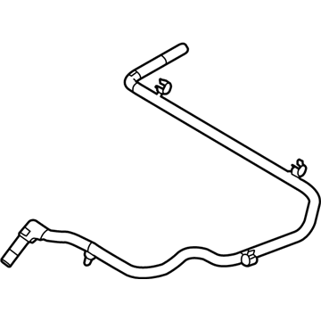 Ford 9C2Z-9G297-K Hose - Fuel Vapour