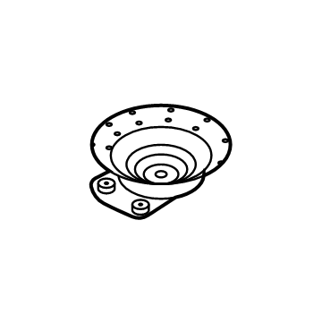 Ford JU5Z-19D809-A Connector - Duct - Climate Control System