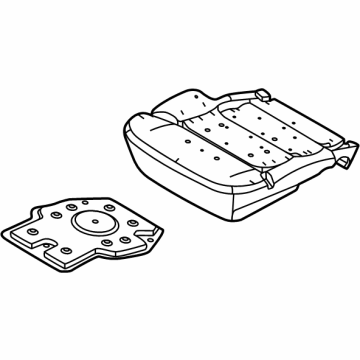 Ford PC3Z-1663223-C Pad - Seat Cushion