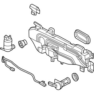 Ford N1WZ-17618-C Reservoir Assembly
