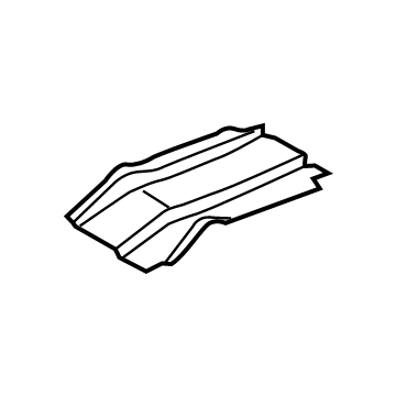 Ford DT1Z-17613E52-E Reinforcement - Rear Seat Support