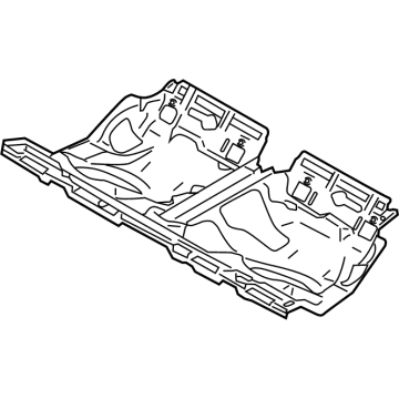 Ford PR3Z-7663160-A Frame And Spring - Rear Seat Cushion