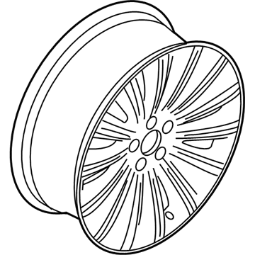 Lincoln DE9Z-1007-A Wheel Assembly