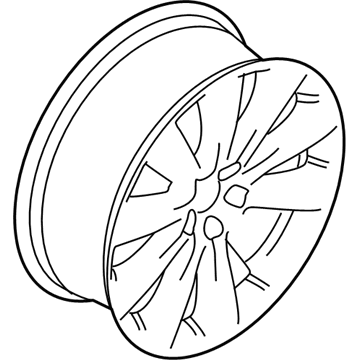 Lincoln DA5Z-1007-A Wheel Assembly