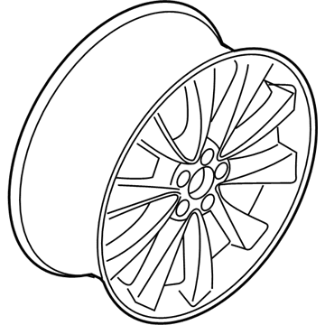 Lincoln AE9Z-1007-G Wheel Assembly