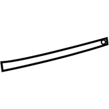 Ford BK3Z-99611B90-DA Bezel - Seat Belt Guide Bracket