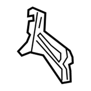 Ford CP9Z-16A023-A Brace - Front Fender