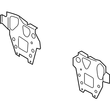 Ford 3M5Z-17C914-A Reinforcement - Bumper Bar Brake