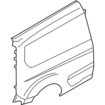 Ford DT1Z-61278A96-L Panel - Quarter - Outer