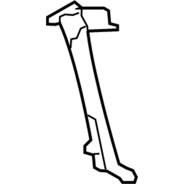 1L2Z-7802500-AA Ford Hinge Pillar, Front Passenger Side Illustration 1 of 1
