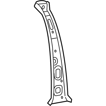 1L2Z-7824301-BA Ford Inner Center Pillar, Driver Side Illustration 1 of 1