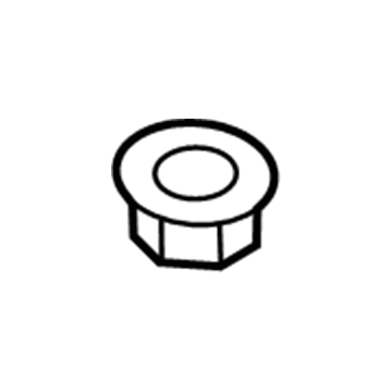 -W520412-S424 Ford Spoiler Nut Illustration 1 of 1