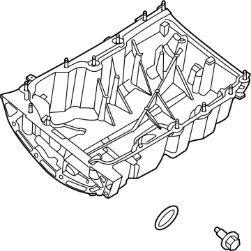 Ford P2GZ-6675-A Pan Assembly - Engine Oil