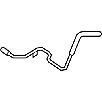 Lincoln Continental Coolant Reservoir Hose - GD9Z-8075-A