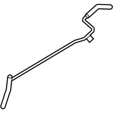 Lincoln Continental Coolant Reservoir Hose - GD9Z-8063-B