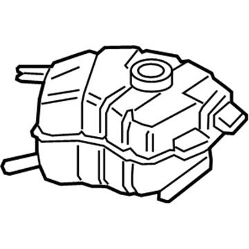 Lincoln G3GZ-8A080-A Tank Assembly - Radiator Overflow