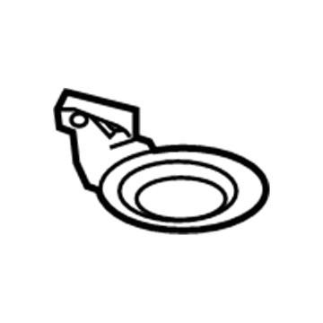 Ford F77Z-6622-BB Tube Assembly - Oil Pump Inlet