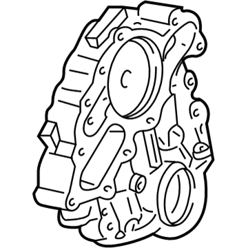 Ford 5L2Z-6019-AA Cover - Cylinder Front