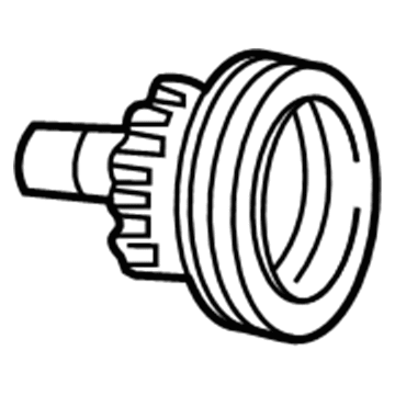 Ford 8L2Z-6B321-C Pulley - Crankshaft