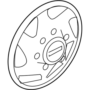 Ford F8UZ-1130-AA Cover - Wheel