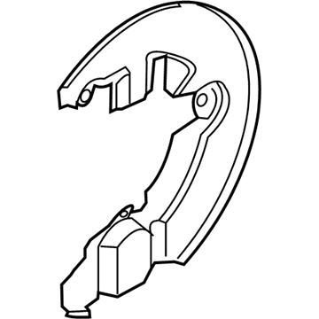 Ford KV6Z-2K004-A Shield - Splash