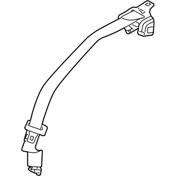Mercury 6E5Z-54611B68-AD Seat Belt Assembly