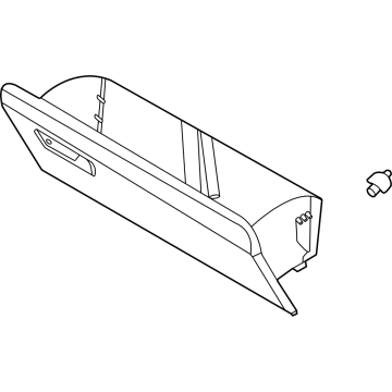 Ford ML3Z-1506024-AD Door Assembly - Glove Compartment