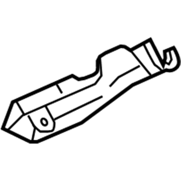 Ford 3W7Z-9Y427-AA Shield - Exhaust Manifold Heat