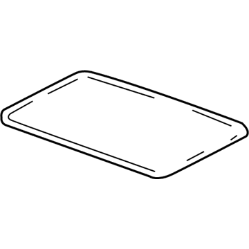Mercury 1F1Z-54500A18-AA Glass