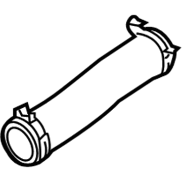 Ford Mustang Water Hose - 7R3Z-8260-B