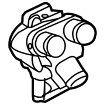 Ford 7R3Z-8592-D Connection Water Outlet