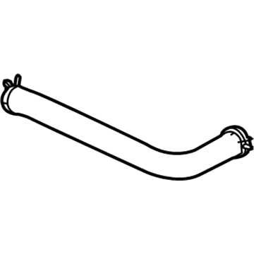 Ford Mustang Water Hose - 7R3Z-8A595-B