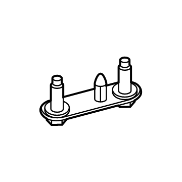 Ford -W721574-S439 Bolt And Retainer Assembly - Front