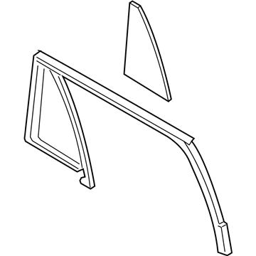Lincoln JL1Z-7825766-C Run Assembly - Glass