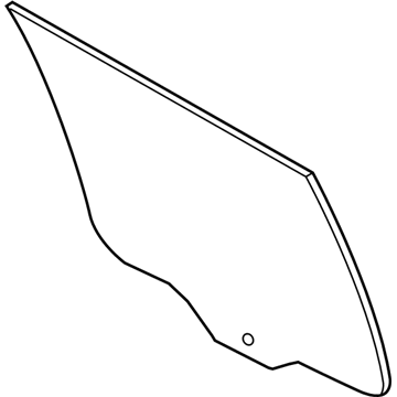 Lincoln JL7Z-7825712-A Window Assembly - Side